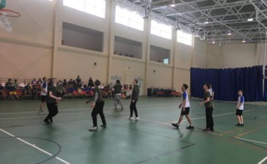 Соревнования по баскетболу среди в рамках спартакиады обучающихся образовательных организаций Боровского района во второй группе