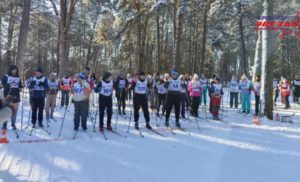 Соревнования по лыжным гонкам среди работников образовательных организаций.