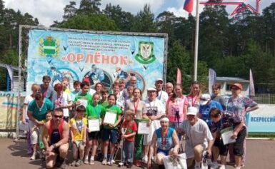 II этап областных соревнований по спортивному туризму среди ветеранов(северная ходьба).