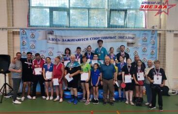 Чемпионат Боровского района по настольному теннису.
