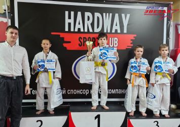 Открытый ковер «Кубок HARDWAY» по дзюдо.