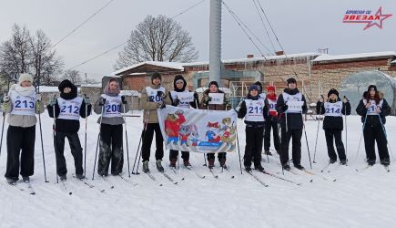 Акция»Лыжи, снег и ГТО»