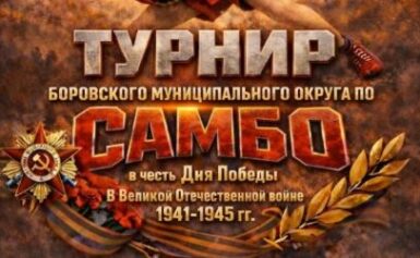 Турнир по самбо (афиша)