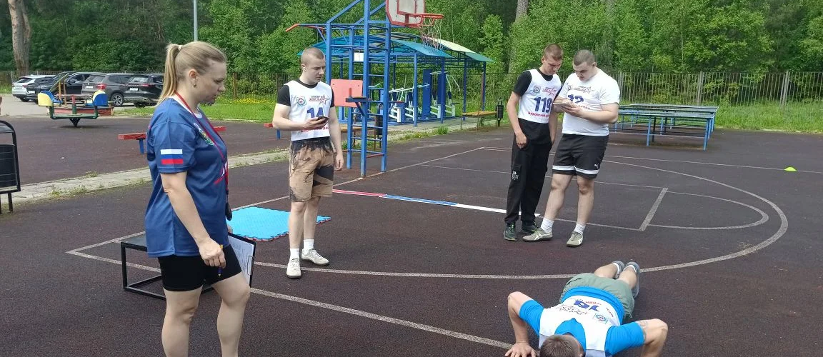 Приём ГТО у населения Боровского округа